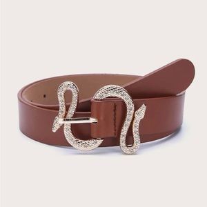 NEW Golden Snake belt